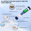 Homcoice PH Meter 7 in 1 with TDS EC Salinity