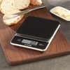 Taylor Precision Products 11lb Glass Platter Digital Kitchen Scale Black