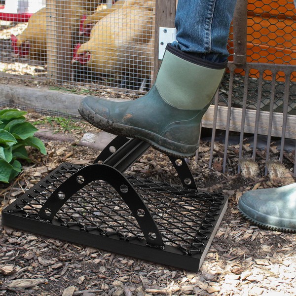 Boot Scraper Heavy Duty Metal Boot Brush Scraper Outdoor Heavy