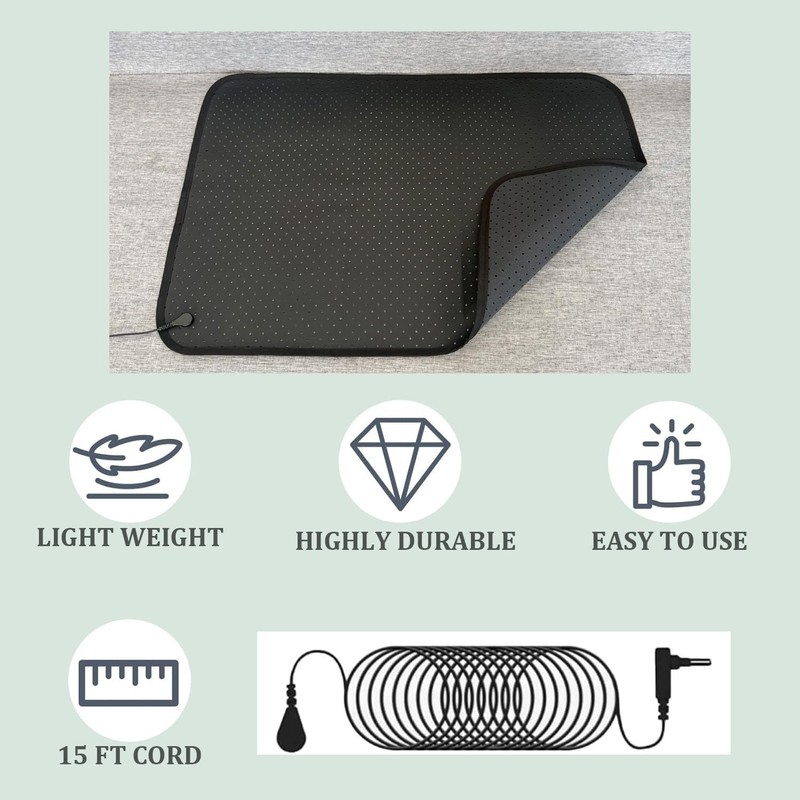 EMIKITS Grounding Mat for Feet Relax and Reduce Inflammation Breathable