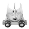 Stainless Steel Track Roller Wheel Trolley 24mm Pulley Diameter Cable