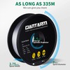 GIANTARM PETG Filament 1.75, Clear Transparent PETG Filament 1.75mm 1kg(2.2lb),