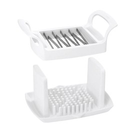 Metaltex 255702084 Gemüseschneider scharfe Inox-Klingen für Obst, Gemüse, Käse