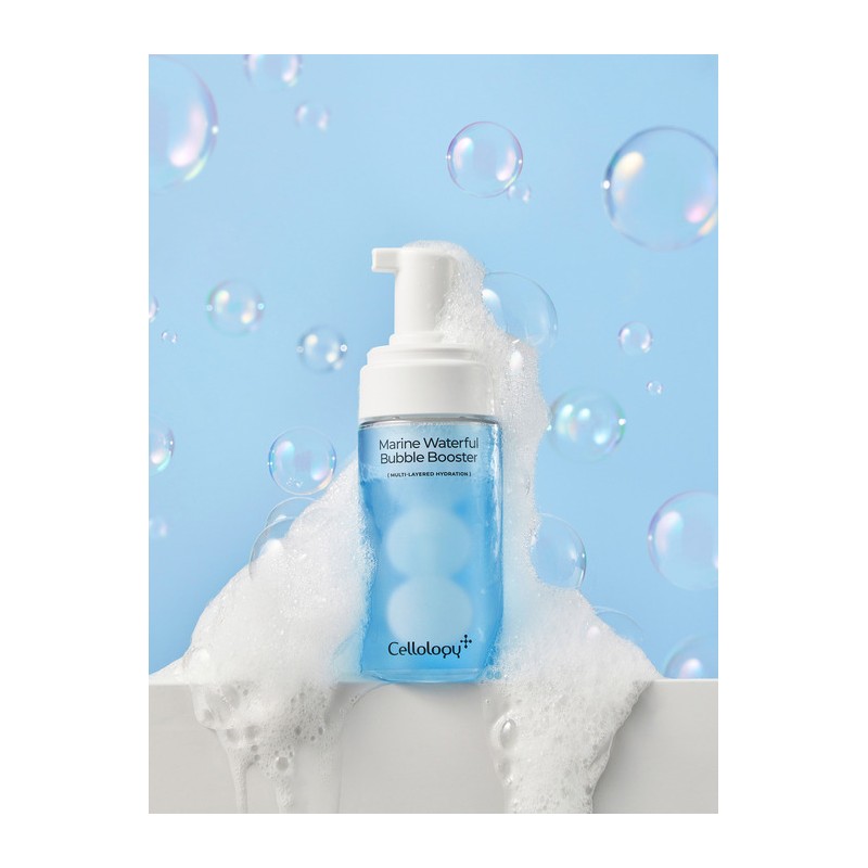 Cellology [1 Second Moisture Glow Bubble Pack] Marine Waterful Bubble