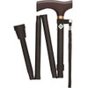Hyacinth Home Basic Folding Cane Medium Black wb3728 [Adaptation Height 152 ~