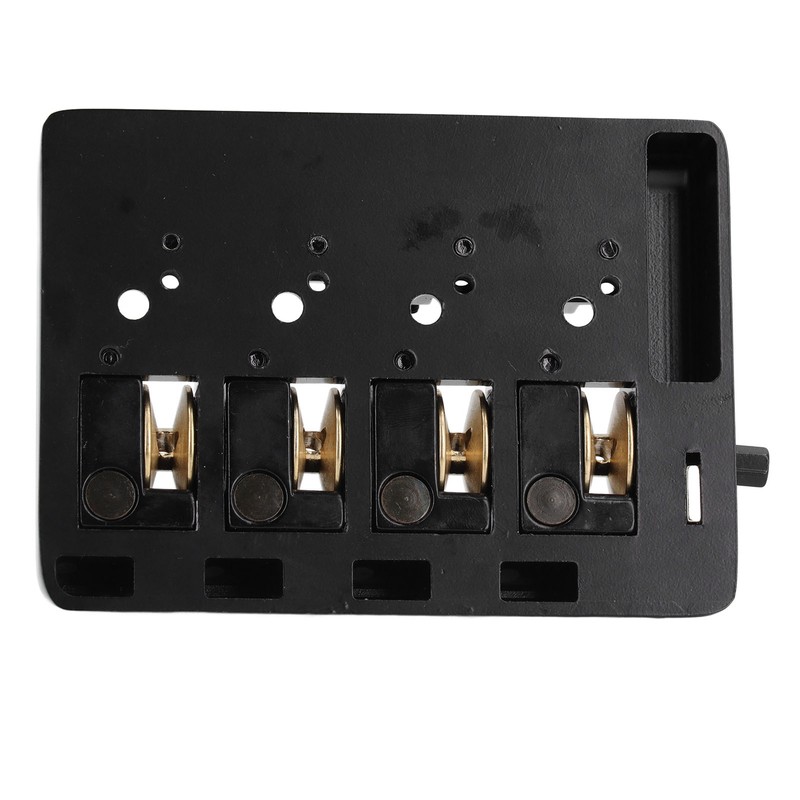 4 String Headless Electric Bass Bridge Zinc Alloy Brass Bridge