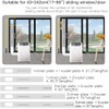 95"Sliding Door AC Vent Kit with Φ 5.1"Extendable Hose Screen