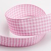 Italian Options Pink Gingham Ribbon 16mm x 10 Metres