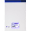 Professional High School Notepad A4 Lined 27 with Double Edge
