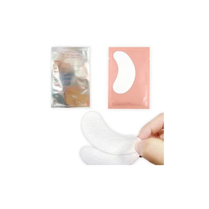 Parches De Hidrogel Maquillaje Extension De Pestañas 50 Pz