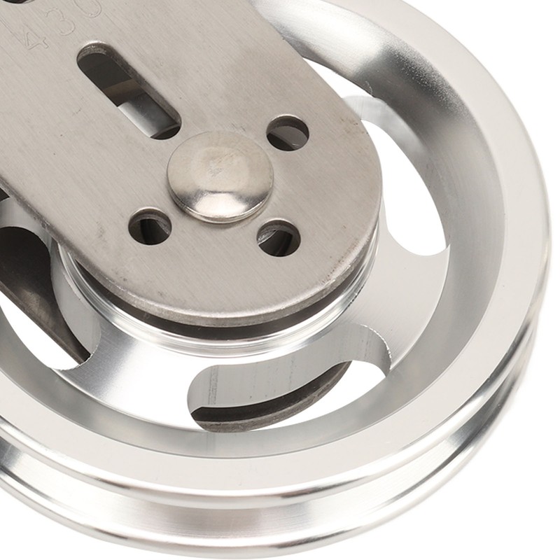 Pulley Wheel Bidirectional Rust Proof Silent Rotation Traction Wheel for