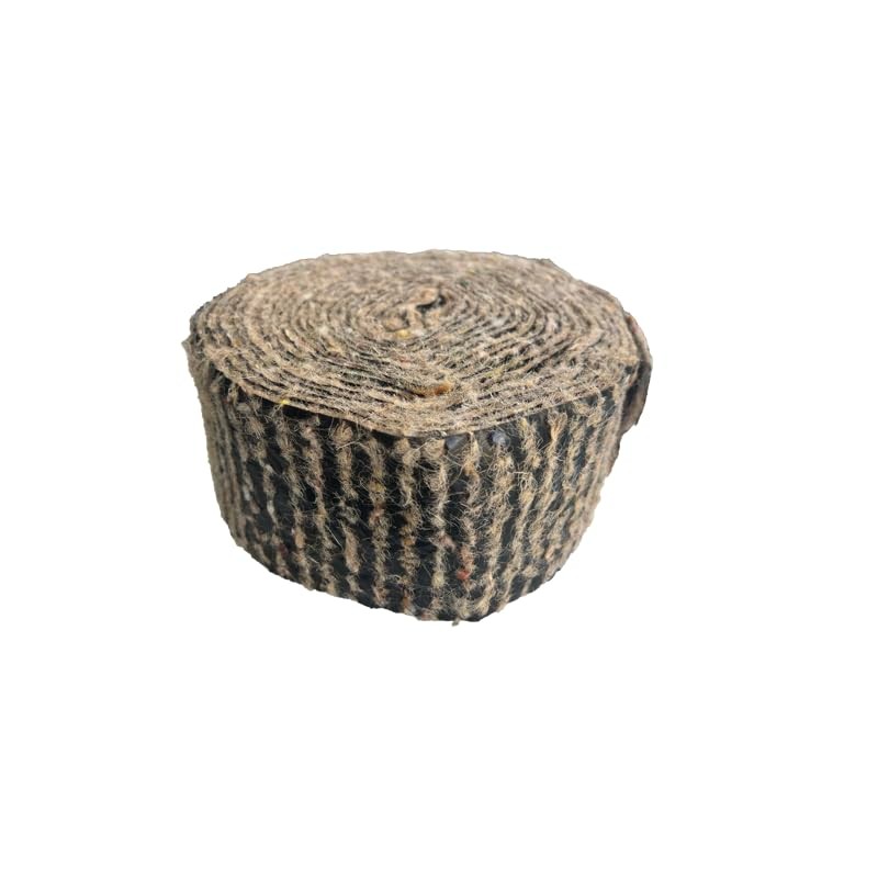 PlumbEZ Pipe Insulation Wool Felt Pipe Lagging Roll - 7.6m