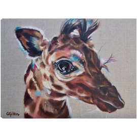 Fine Art Canvas Gertie Canvas Wall Decor by Artist Carol Gillan for Living Room, Bedroom, Bathroom, Kitchen, Office, Bar, Dining & Guest Room - Ready to Hang - 16 in x 12 in