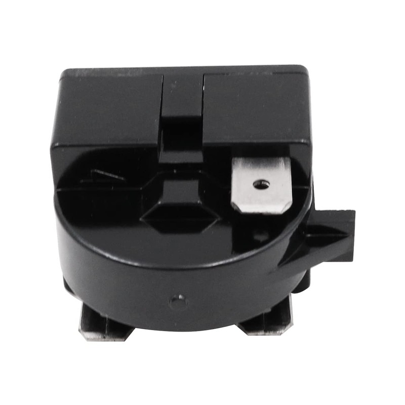 WANGCL 2PCS Compressor Start Relay 3Pin 15Ohm +2PCS Compressor Overload