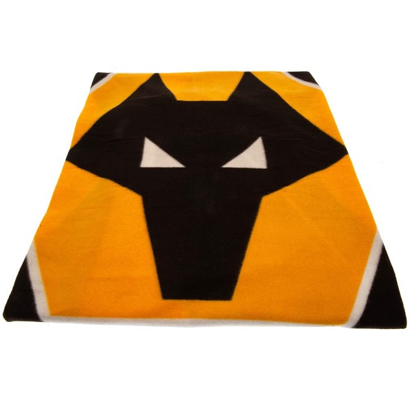 Wolves F.C Official Fleece Blanket,Multicoloured,150 x 125cm