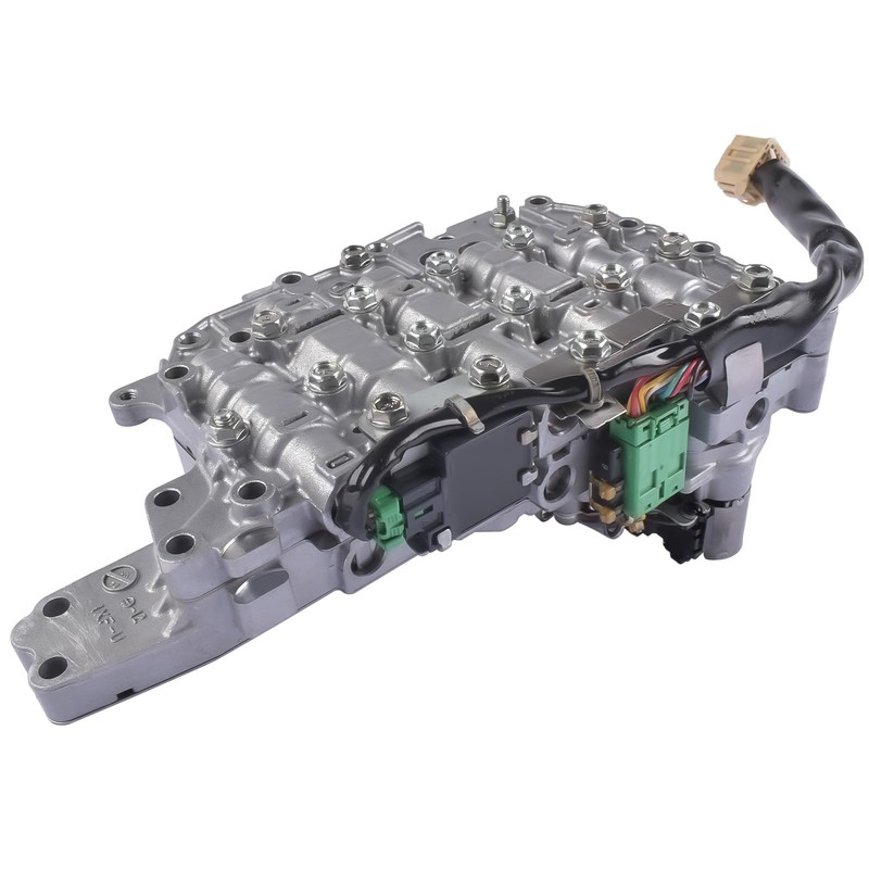 TEKKOAUTO Transmission Valve Body with Stepper Motor Replacement for Nissan