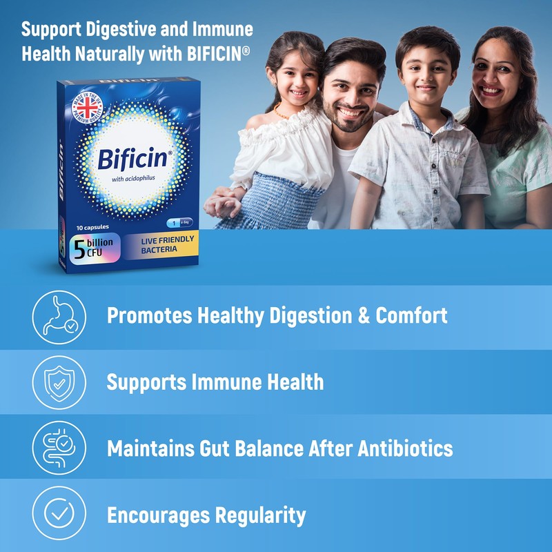 Bificin - Probiotics and Prebiotics for Gut Health - 5