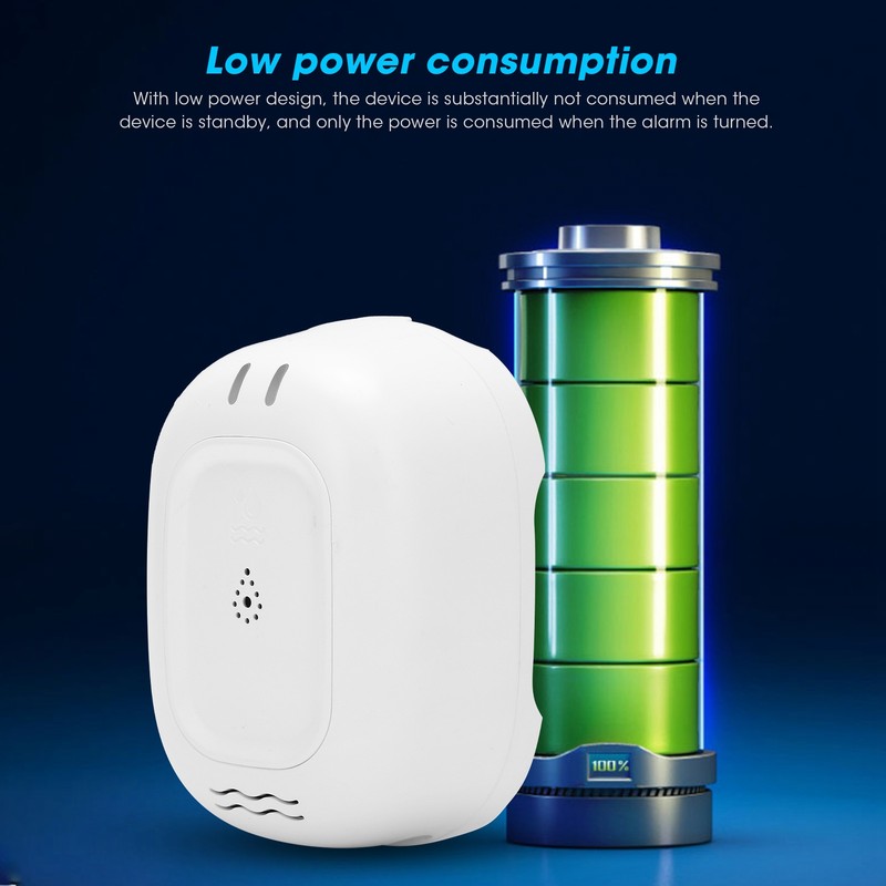 Smart Water Leak Sensor Wireless Leakage Alarm for TUYA Zigbee