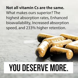 Wellness Warrior Wellness Warrior Vitamin C Liposomal Supplement 1,140mg 60 Capsules