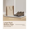 T-shaped Coat Rack Freestanding, Modern Clothes Rack with Rock Slab