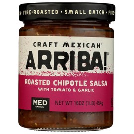 Arriba Salsa Fire Roasted Mexican Chipotle Medium - 16 oz