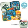 丸眞 ミニタオル 5枚組 ジュラシックワールド ジュラシックバトル キャラクター 入園入学グッズ 入園入学準備 保育園 幼稚園