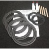 Infinity Speaker Surround Repair Kit For Infinity Crescendo Series CS-3007 Woofers + Mids