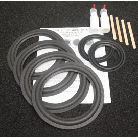 Infinity Speaker Surround Repair Kit For Infinity Crescendo Series CS-3007 Woofers + Mids