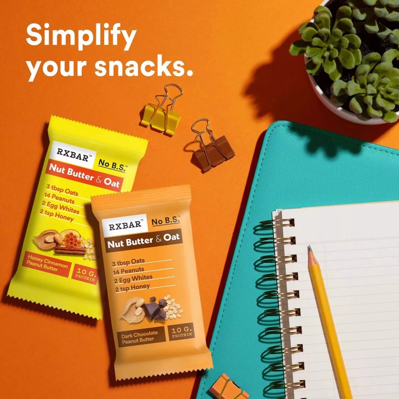 RX Nut Butter & Oat Bar Variety Pack, 14 ct.
