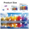 Wooden Jigsaw Puzzles for Adults Rainbow Forest Lake 200 Pieces