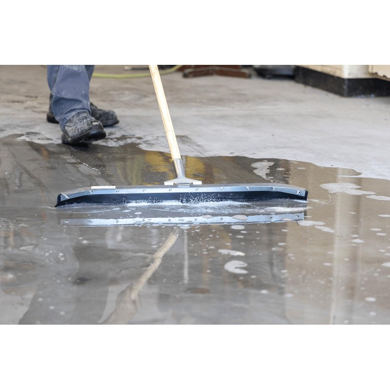 MARSHALLTOWN Asphalt Squeegee, 36 Inch Neoprene Curved Blade, 60 Inch