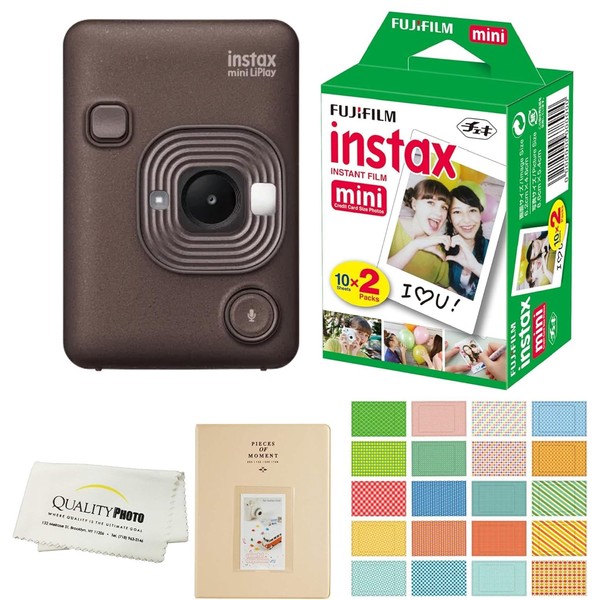 Fujifilm Instax Mini LiPlay Hybrid Instant Camera with 20 Instant
