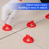 Pro-Grade 1/16" Tile Leveling System Clips 500pcs - Dual-Purpose Leveler