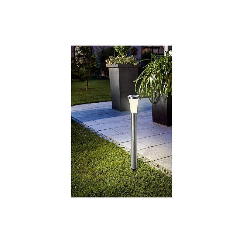 Esotec Solar Light Tower Light 60 cm 10) Stainless Steel