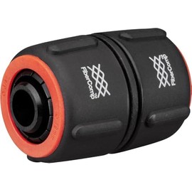 Fiskars Hose repairer, diameter 19 mm (3/4 inch), with colour coding system, universal size, FiberComp, 30 g, black/red, 1054785