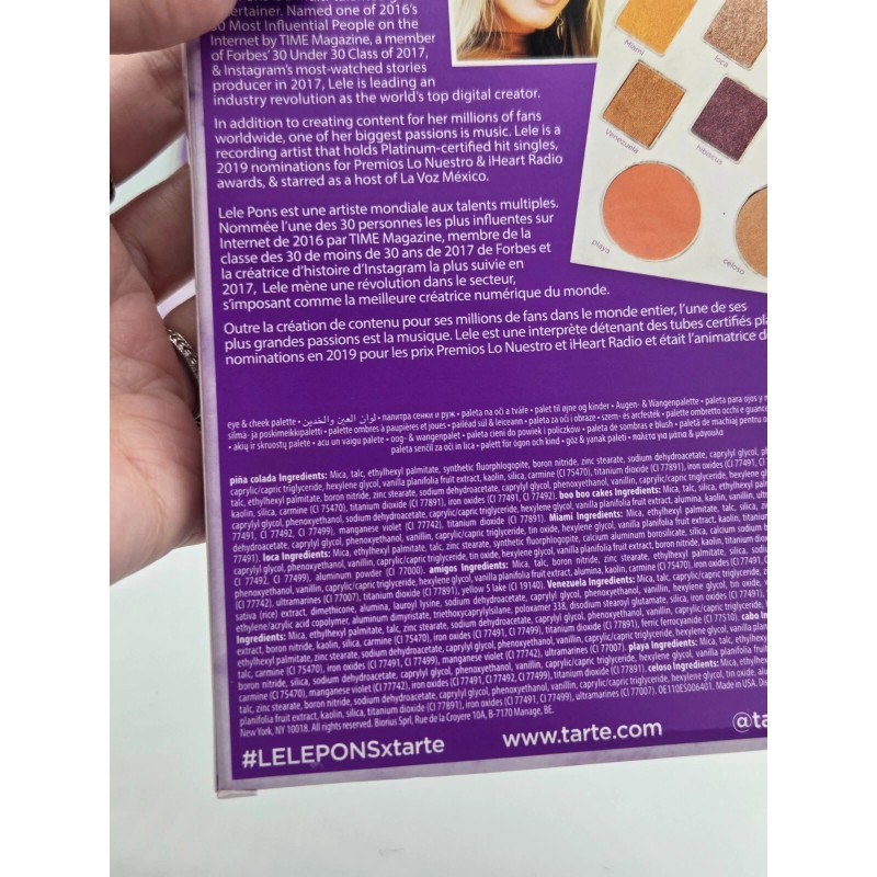 TARTE x LeLe Pons Eye & Cheek Palette - Eyeshadow