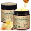 Beef Tallow Skin Care with Castor Oi & Frankincenses, Grass