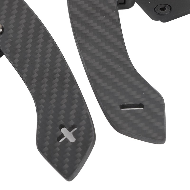 Steering Wheel Shift Blade Clear Marks Easy Operation Magnetic Carbon