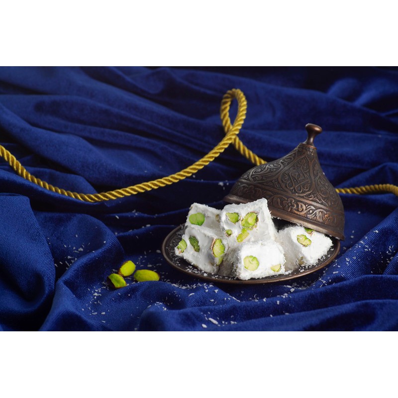 Hazer Baba Sultan Turkish Delight Candy, Mixed Nuts with Double