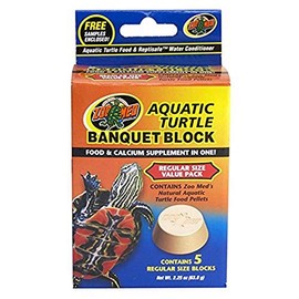 Zoo Med Banquet Block Aquatic Turtle Food