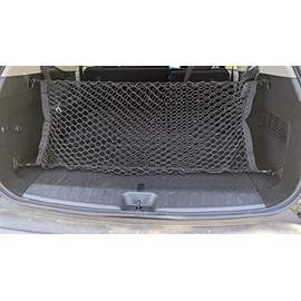 Envelope Style Trunk Cargo Net for Nissan Pathfinder S SV SL 2022 Car Accessories - Premium Trunk Organizers and Storage - Cargo Net for SUV - Vehicle Carrier Organizer for Nissan Pathfinder