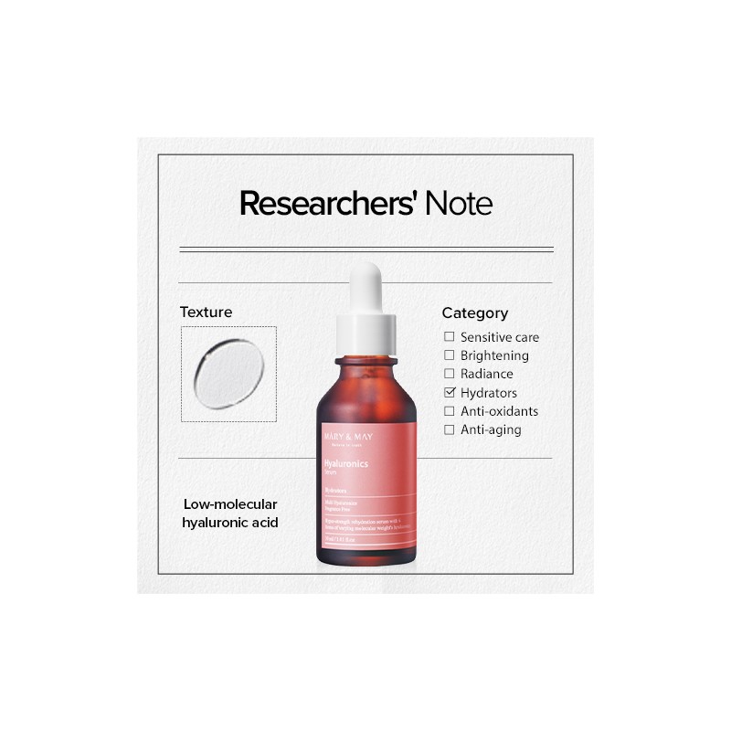 Mary&May [Mary&May]Hyaluronics Serum 30ml