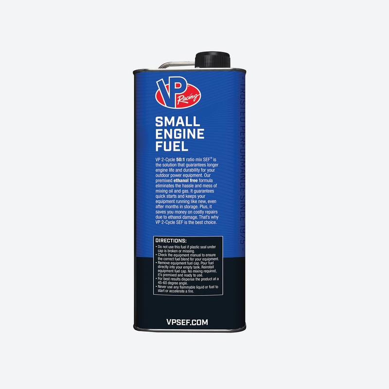 VP Racing Fuels 6231, Ready to Use, 50:1 Premixed 2-Cycle