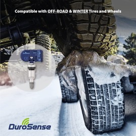 Durosense Compact TPMS 433MHz Aftermarket Tyre Pressure Monitoring Sensor | Programmed for Korean Brand Models | 529332Y450 529333V100 DS068HYU