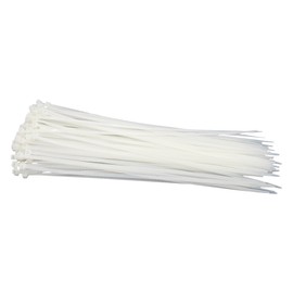 24 in. Cable Zip Tie 175 lbs. Multi-Purpose Self-Locking Clear (1000-Pack) (MSC-224CL-10P)