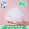 ZXIIXZ 50g/1.7oz Polyester Fiber Fill, Polyfill Stuffing, Poly Fill for