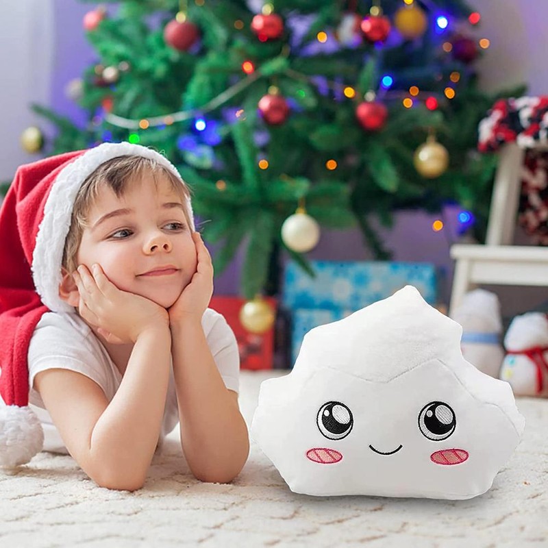 Luminous Cartoon Plush Doll with Removable Headgear Flurry Doll Toy