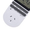 24 Hour Digital Timer Outlet, 7 Day Programmable Timer Indoor,