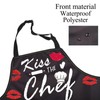 ENSIANTH Kiss The Chef Apron Gifts for Cooking Lovers Kitchen