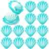 Meanplan 12 Pcs Mini Foldable Travel Hair Brush with Mirror